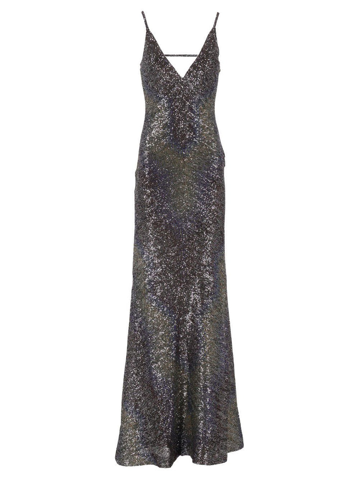Missoni Caperdoni - Long Dress Textured Tonal Sequins Dresses - Multicolor | d2192d7a4c2649f489706df8680519d935a9ce9b