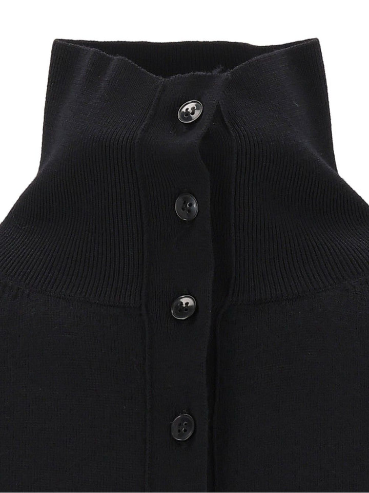 Barena Venezia Zea Piuma 100 Poliestere Knitwear - Black | b8f582bc47ad70c433d2cc73ad3191fa62881c49