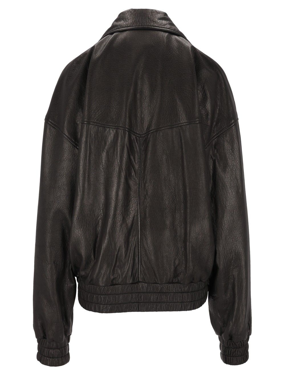 Saint Laurent Balloon Lambskin Jacket Jackets - Black | bd7463c330d5887a7c7480b0a1be54e050ded6cb