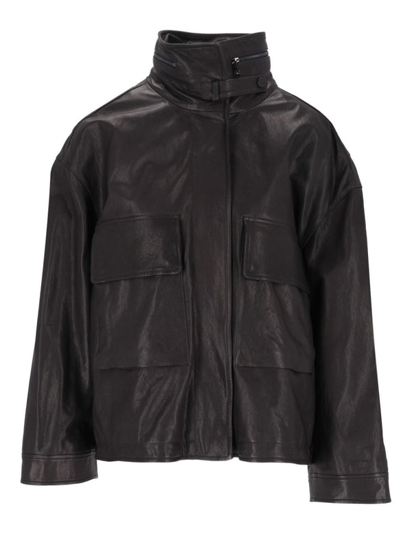 Blouson Jacket Jackets Black