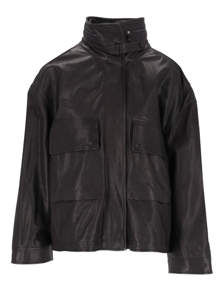 Emporio Armani Blouson Jacket Jackets - Black | 9f95ed90a74ab43db7933f3bfa81eac12a246854