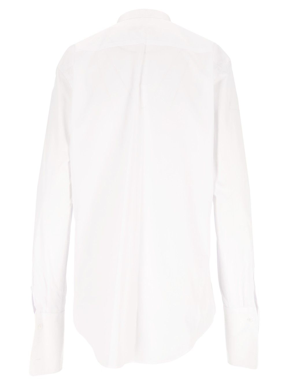Fendi Cotton Poplin Shirt Shirts - White | 236f6c8b7585bdb56590f178ca5c2ee30aa87cd7