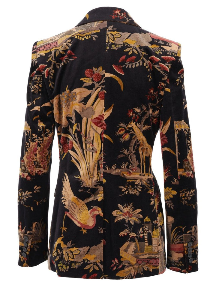 Etro Double-Breasted Jacket Jackets - Multicolor | 2158612a678e6a5664d19d052b0a729b3945b7ab