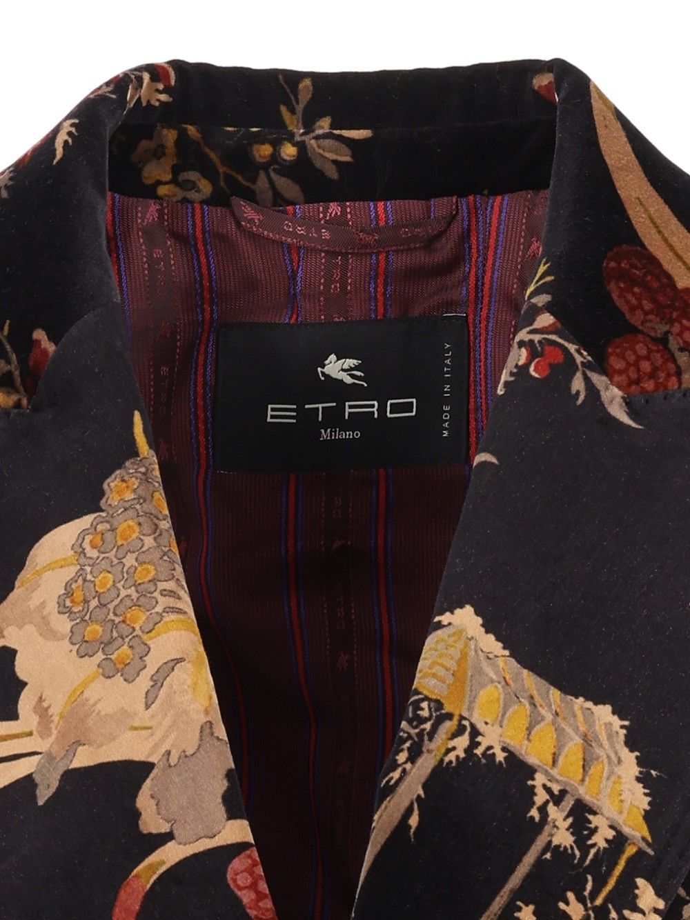 Etro Double-Breasted Jacket Jackets - Multicolor | 40ca087102d01de53e3a4e13f12ce668d4fe6719