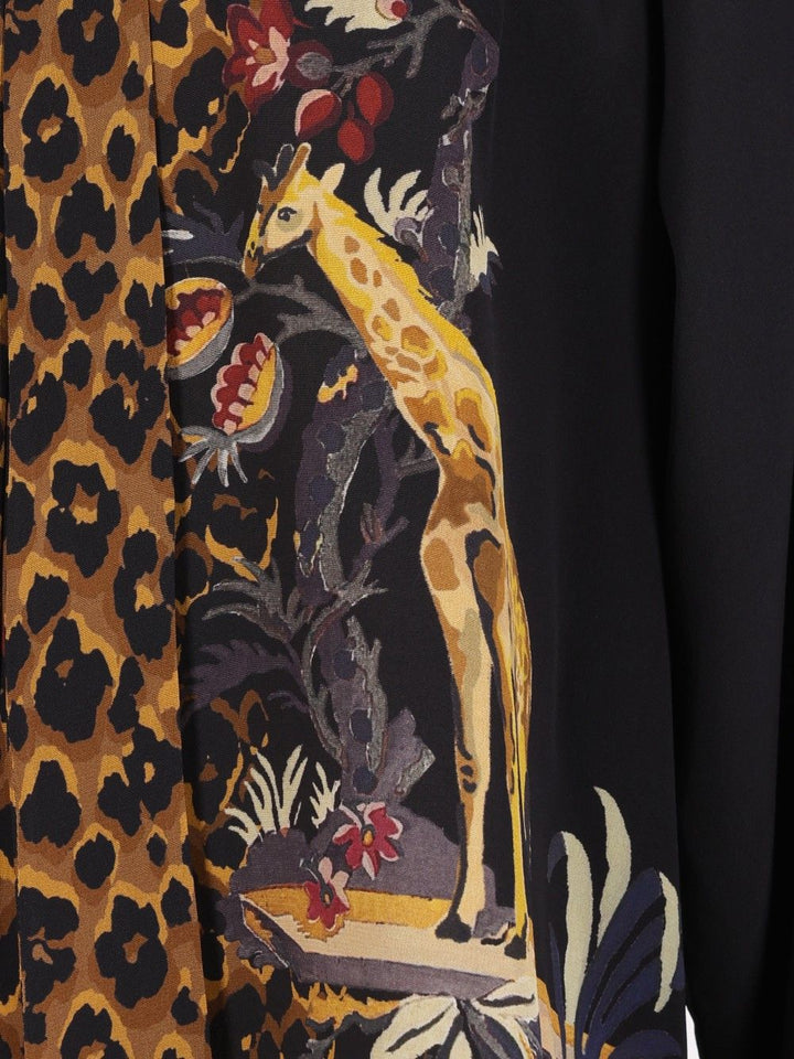 Etro Printed Leo Silk Shirt Shirts - Multicolor | e2530aeb0fe711003b0be2942a550666d710ffda