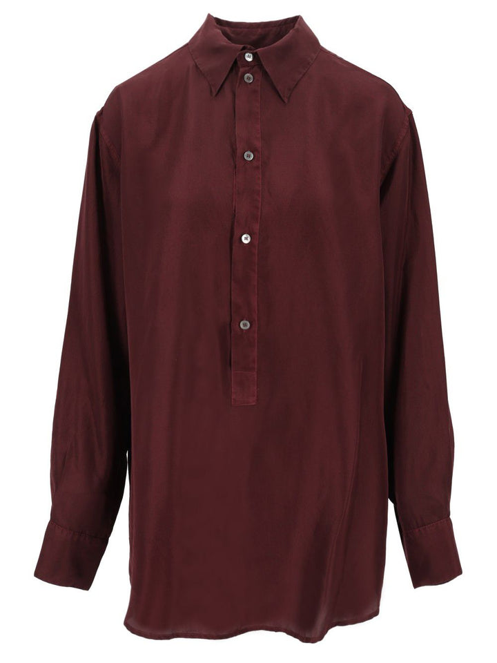 Barena Venezia Camillo Shirts - Bordeaux | ea6db00b842a6ea5acec5c95a57d63c998fea0d3