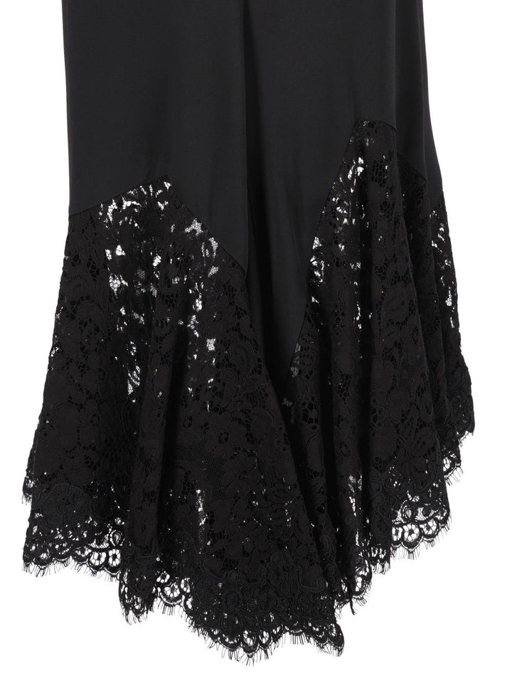 Stella Mccartney Dress With Lace Details Dresses - Black | badd7164e4b57b8507739ab7f73187e3f33ee4a5