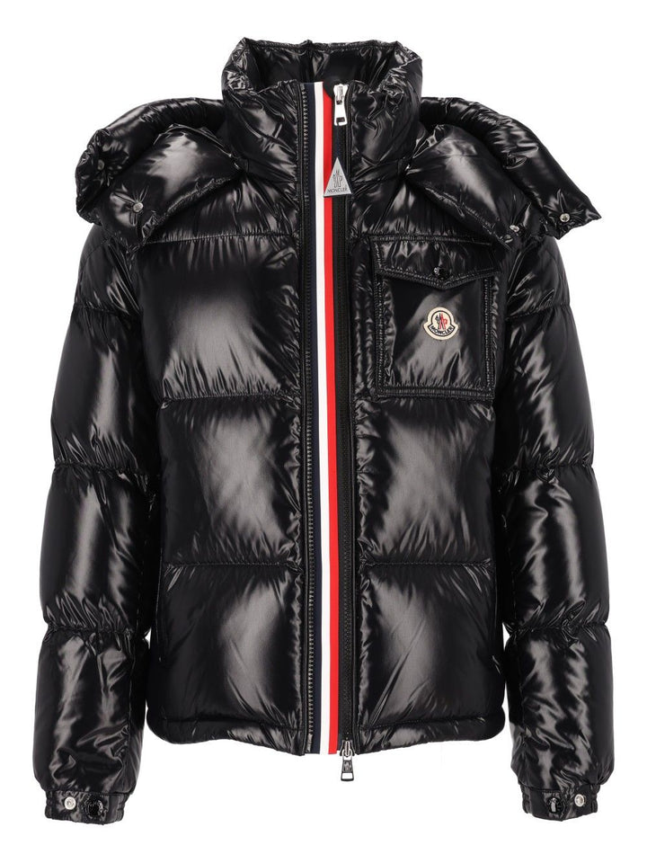 Moncler Montbeliard Short Down Jacket With Hood Jackets - Black | 6a928d585d4dd74abe43791cba9cca3fe0871e6d