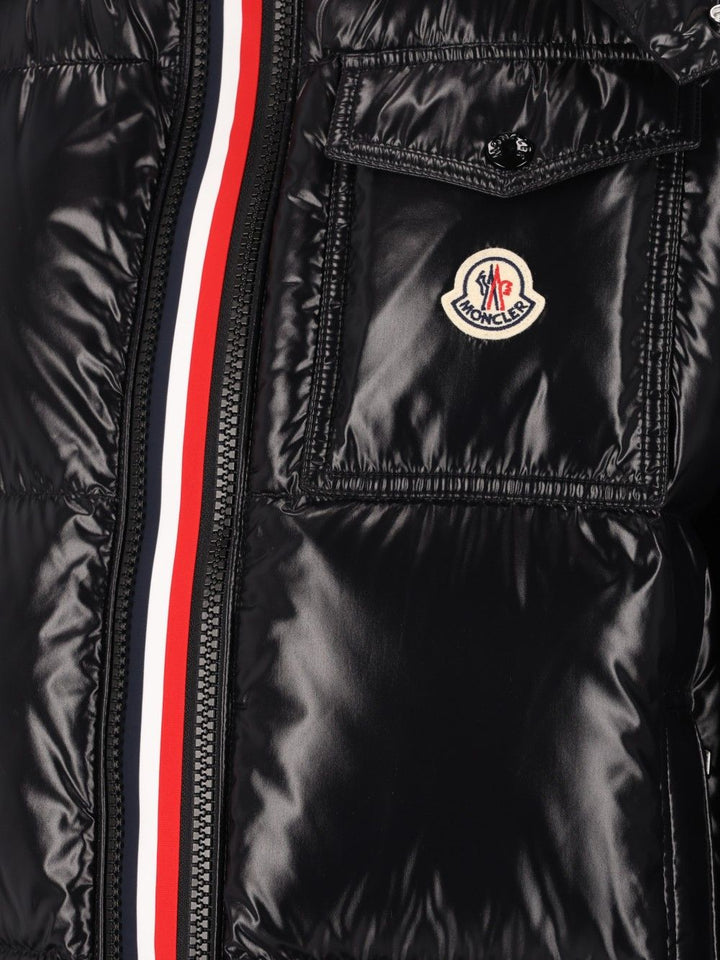Moncler Montbeliard Short Down Jacket With Hood Jackets - Black | 0e17b0640c1c002789bf11d114778dc4e7dc1565