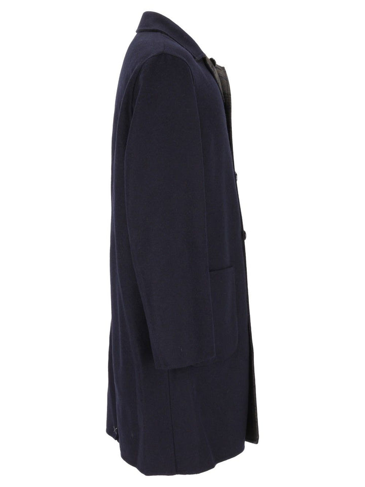 Etro Soho Reversible Wool Sport Coat Coats - Blue | c2aa680fd91730c1713ea14b870d950100bfc86e
