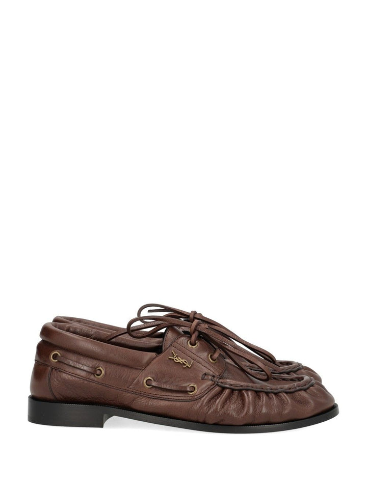 Saint Laurent Le Loafer Bateau Scarpe basse - Brown | 1bcef478c16a80e0c32656e09fb4d023f4a7e63a