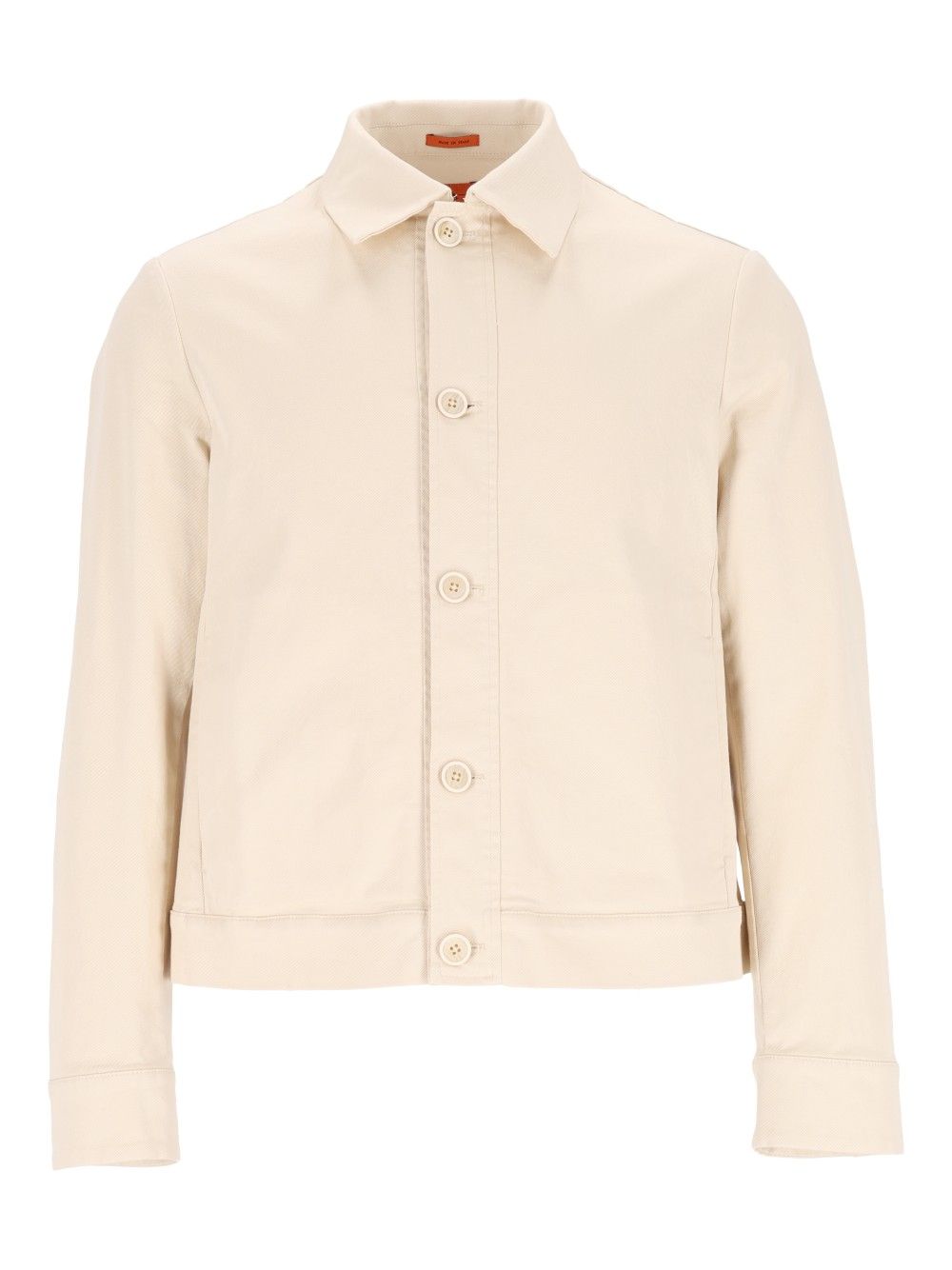 Barena Venezia Overshirt Tablo' Rovato 97 Cot 3 Elastan Knitwear - White | b12ddb61261940adf194527802f4a2b8f70502a3