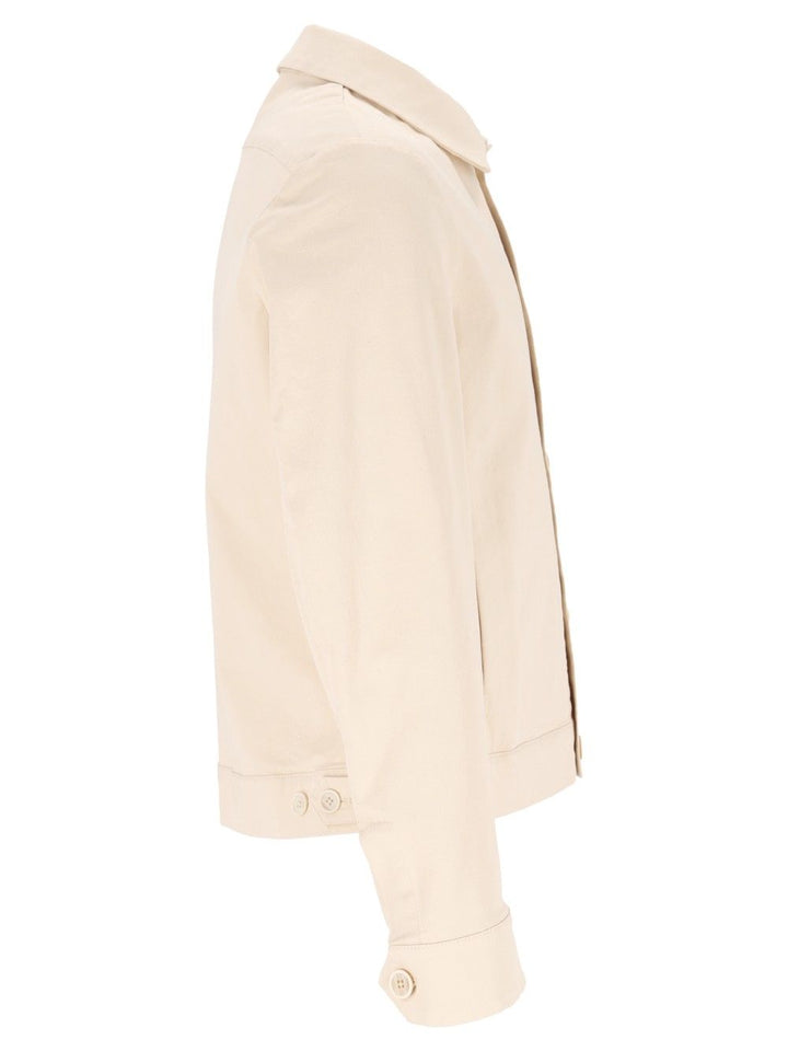 Barena Venezia Tablò Overshirt Knitwear - White | fa29b0332133ac9b137778b44921153ba37d71d5