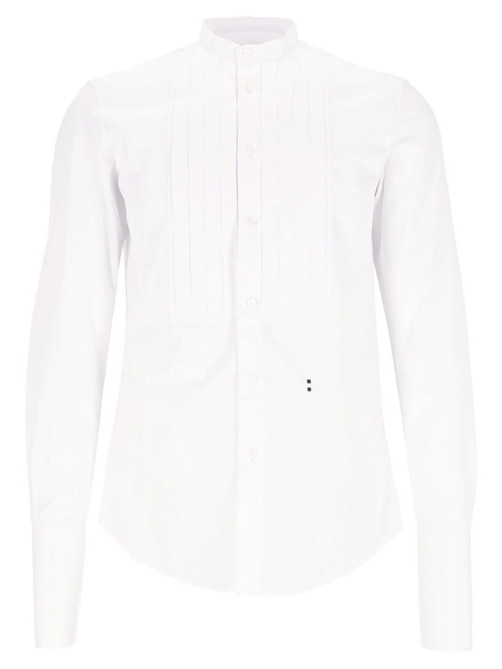 Fendi Shirt Fine Popeline Shirts - White | 80fa01c4998d30200c3d2cf904719b96374ab3bd