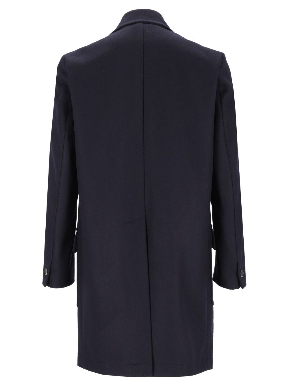 Barena Venezia Cappotto Navale Caramal 75 Lana 25 Poliammide Coats - Blue | 75578b53a3c35cb792ed8889316df73ddf391bce
