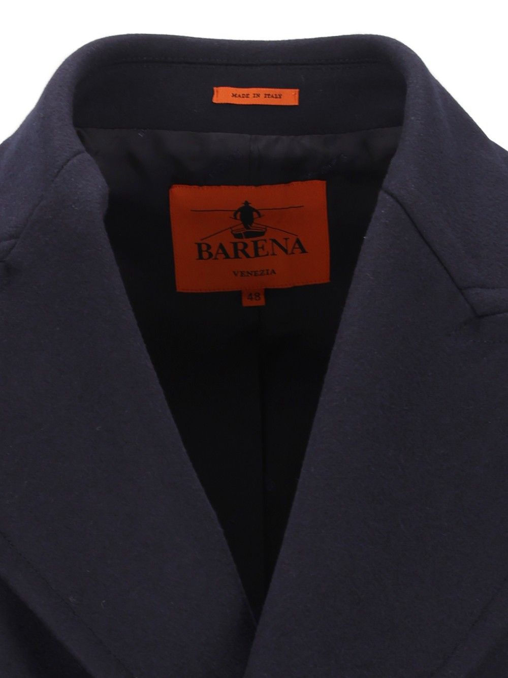 Barena Venezia Cappotto Navale Caramal 75 Lana 25 Poliammide Coats - Blue | 154661f92be6bd9b6b22dbf48a1949a918c50bdc