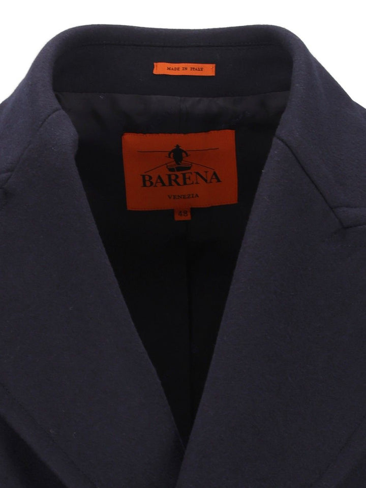 Barena Venezia Cappotto Navale Caramal 75 Lana 25 Poliammide Coats - Blue | 154661f92be6bd9b6b22dbf48a1949a918c50bdc