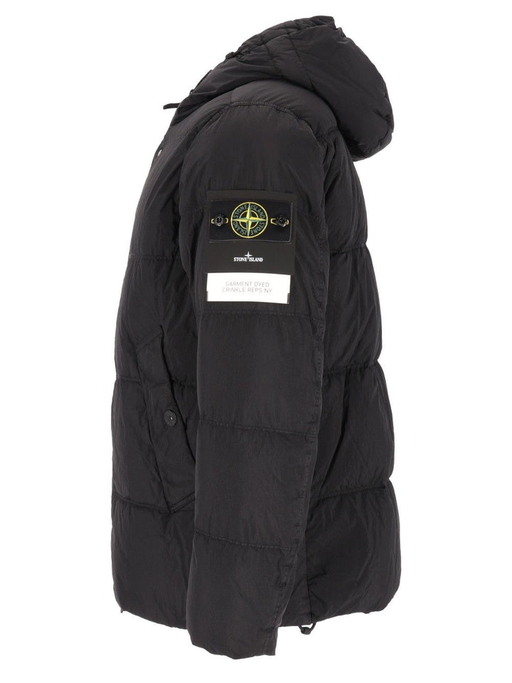 Stone Island Down Jacket Coats - Black | 7ff52c223d56f4d7bc4ff98abb5ba222a3cf05e9