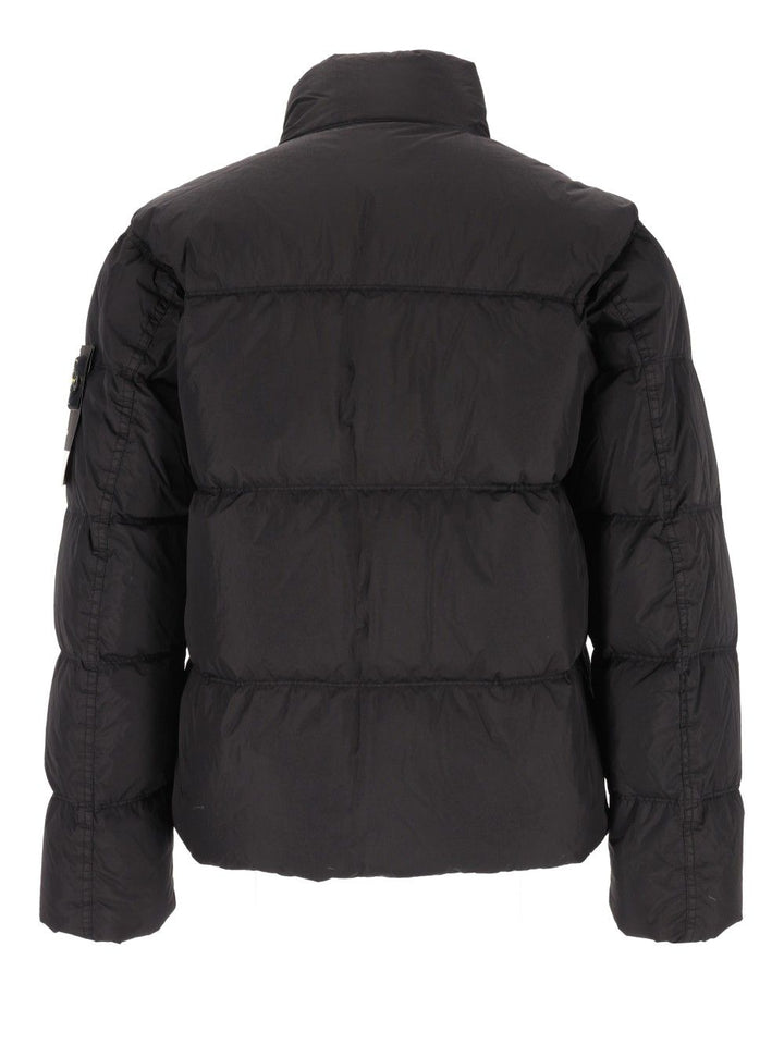 Stone Island Short Down Jacket Jackets - Black | 7a71d725062c5f6ea4fbc47b4eda549b23db4ded