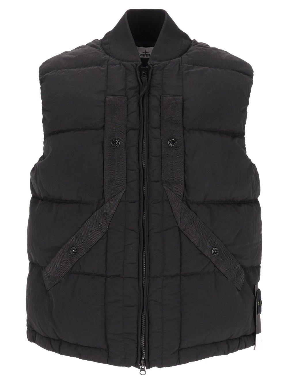 Stone Island Nylon Metal In Econyl® Regenerated Nylon, Garment Dyed Jackets - Black | e2173623ebd7ed04bc2c362c9ab760f3b7ce045e