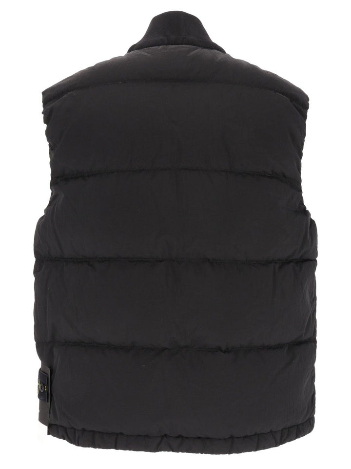 Stone Island Nylon Metal Vest Jackets - Black | 49b2eeb0fc3e9028e0fde28ccb98841f3f385062