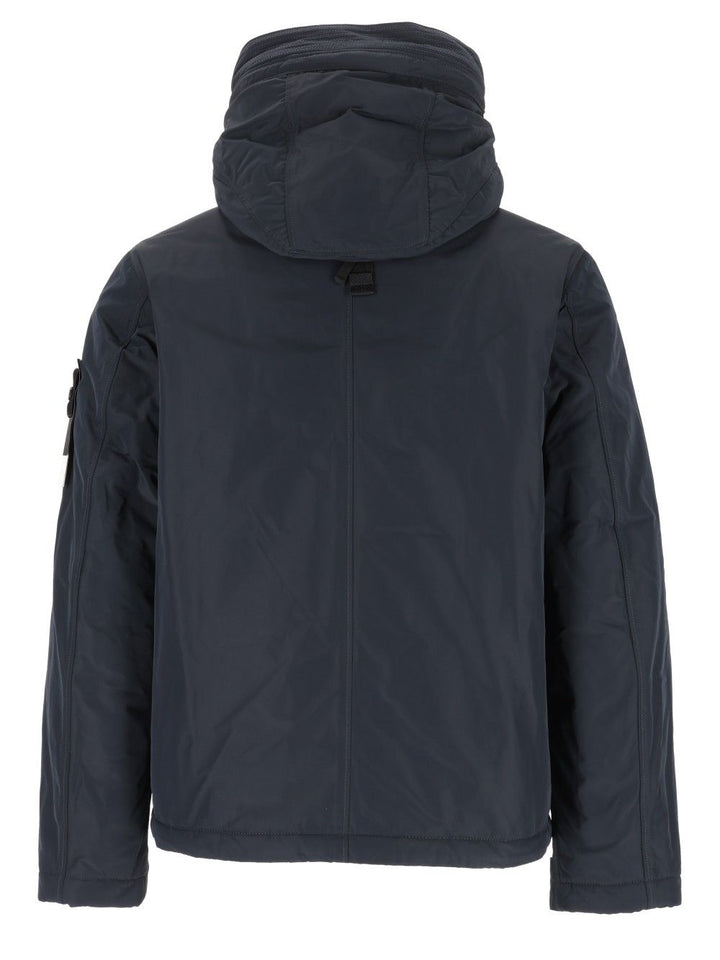 Stone Island Micro Twill, 48% Recycled Nylon / 52% Recycled Polyester Jackets - Blue | 8ad12cdbc419cbf37989ad3f0e46058d4004579b