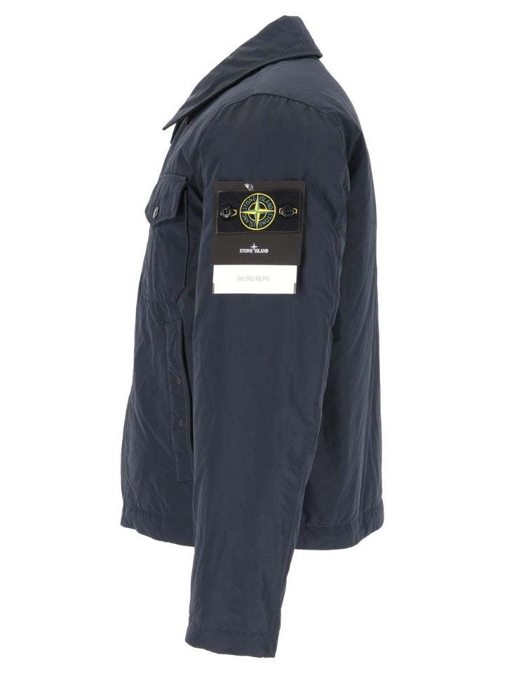 Stone Island Coach Jackets - Blue | b158fae34348266822ce434ebd35ba77da366084