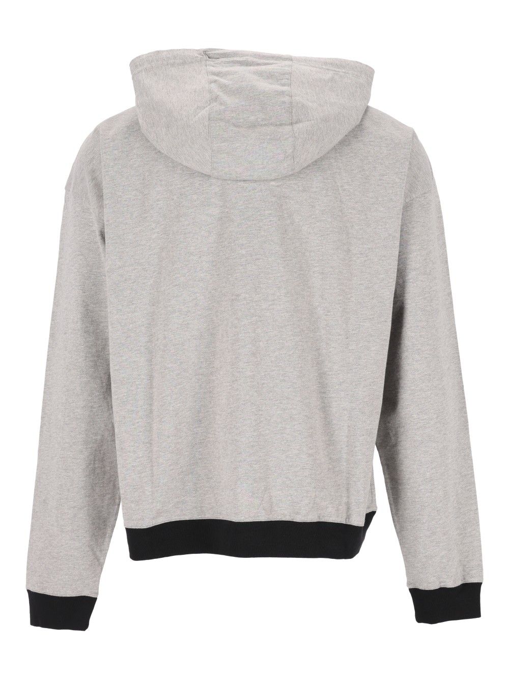 Versace Sweatshirt Cotton Jersey Melange With Medusa Stamp Print, Washed Sweatshirts - Grey | 768849df0d312c4be73b484438e6a3b38a2092c5