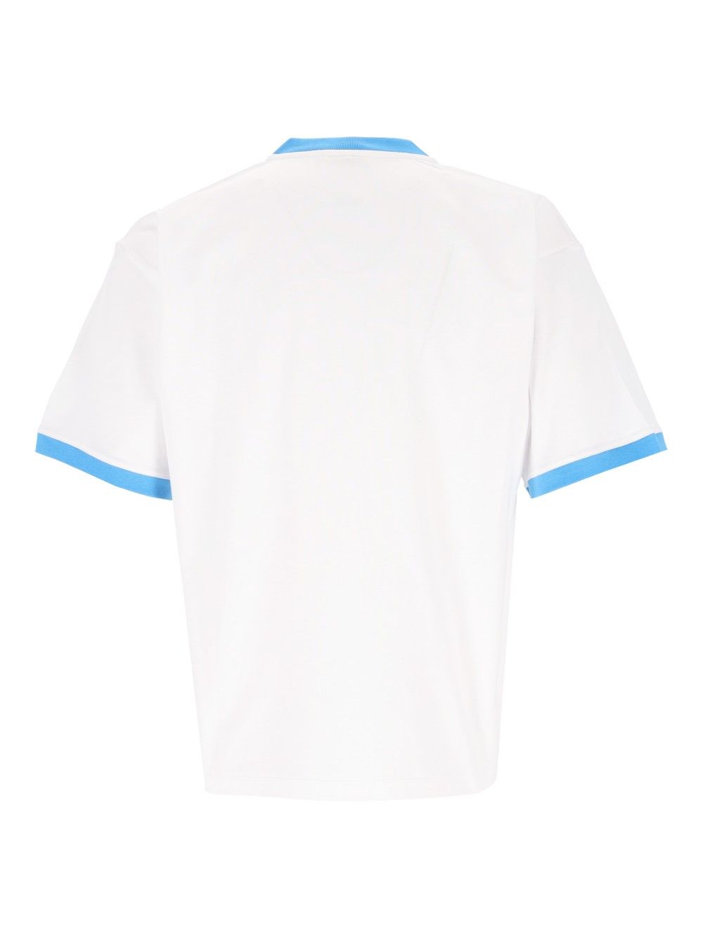 Versace Regular-Fit Cotton Jersey  With Print T-Shirt - White | 771c13cb3ea132165419787a0374c800e7bf59b1