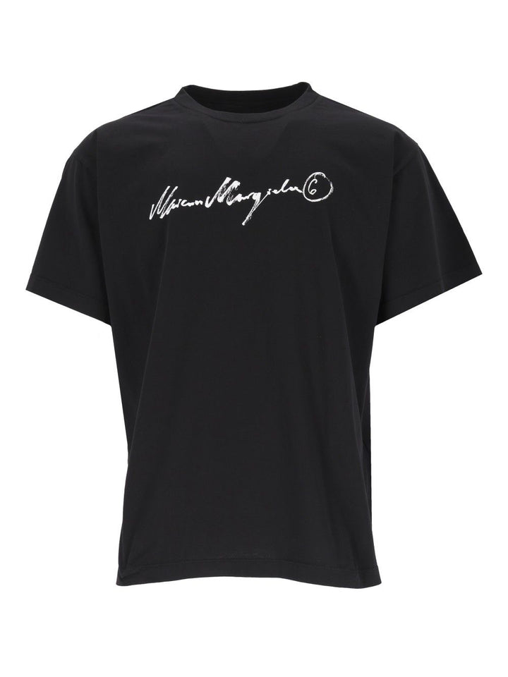 Mm6 Maison Margiela Overdyed Jersey T-Shirt - Black | 6e6fc937975bb6139f742985c0fe2fb564f5df0b