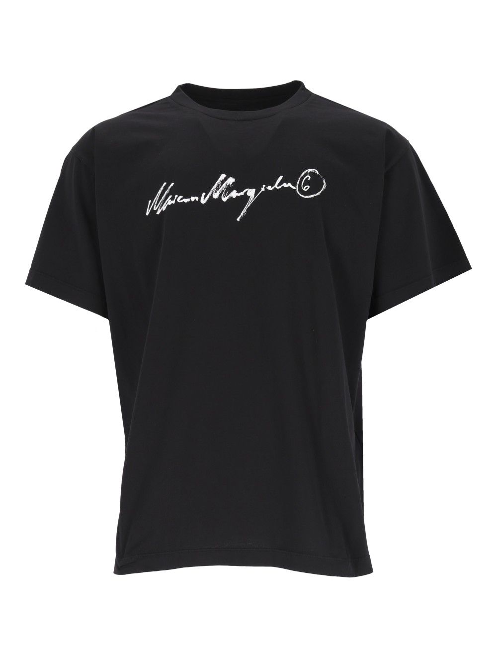 Mm6 Maison Margiela Overdyed Jersey T-Shirt - Black | f0e8889efecd3c09bcee7e07353e94e7841f9ff6