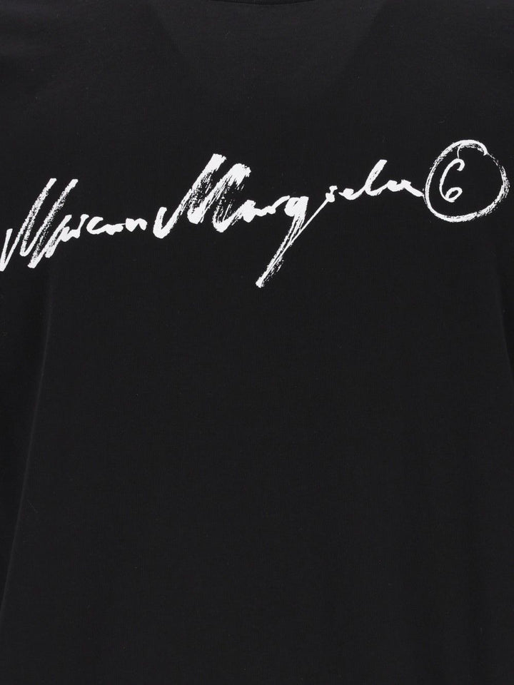 Mm6 Maison Margiela Overdyed Jersey T-Shirt - Black | 48f9f56f0a8faae272ac0abca0a949a3502ba4c1