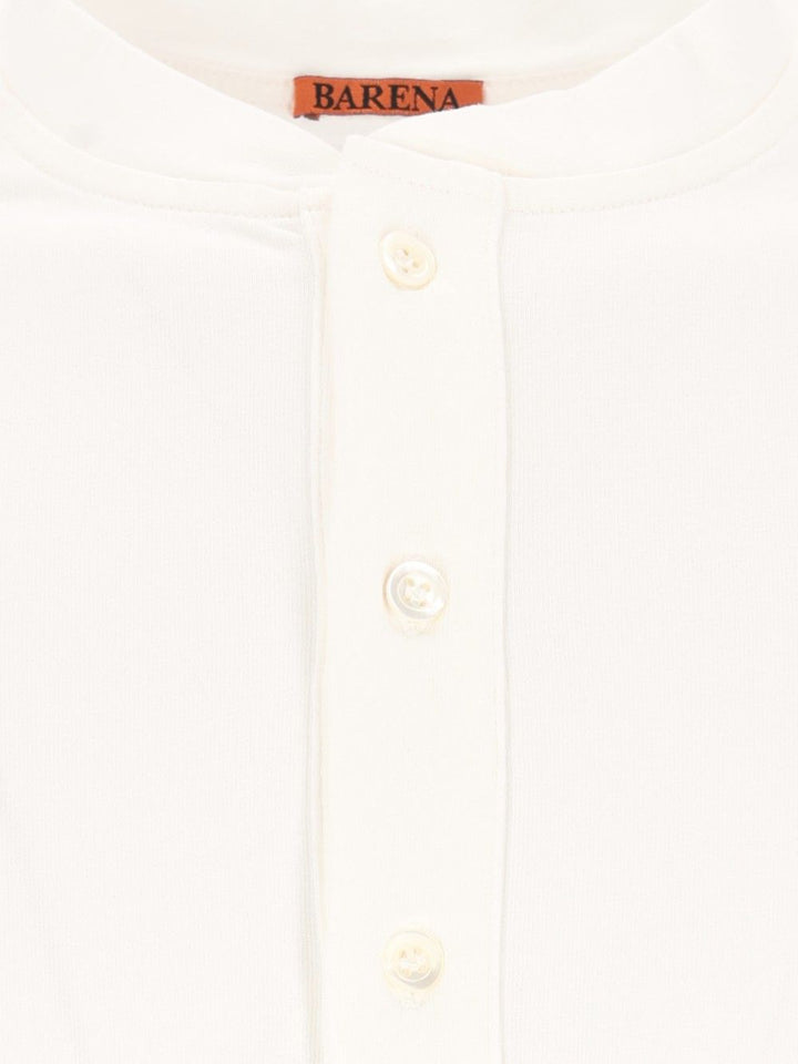 Barena Venezia Nino Gebo 100 Cotone T-Shirt - White | 6cb11d69f976bce2059fedd2362f0be53666af52