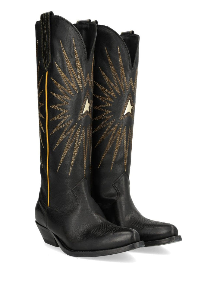 Golden Goose Deluxe Brand Wish Star Boots - Black | 042b8b4aa7aefeafeefe82a59c11f47b3b494450