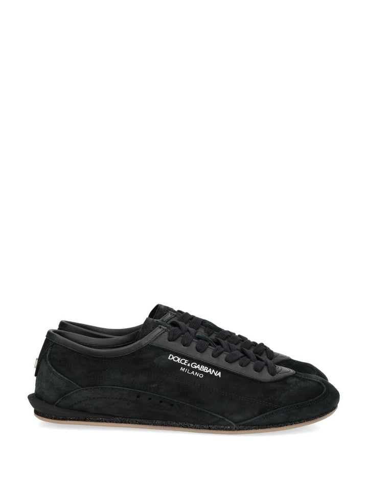 Dolce & Gabbana Lipari Suede Sneakers - Black | c13a73f3ebdf204d168cf7254ef598c4a60b9de8