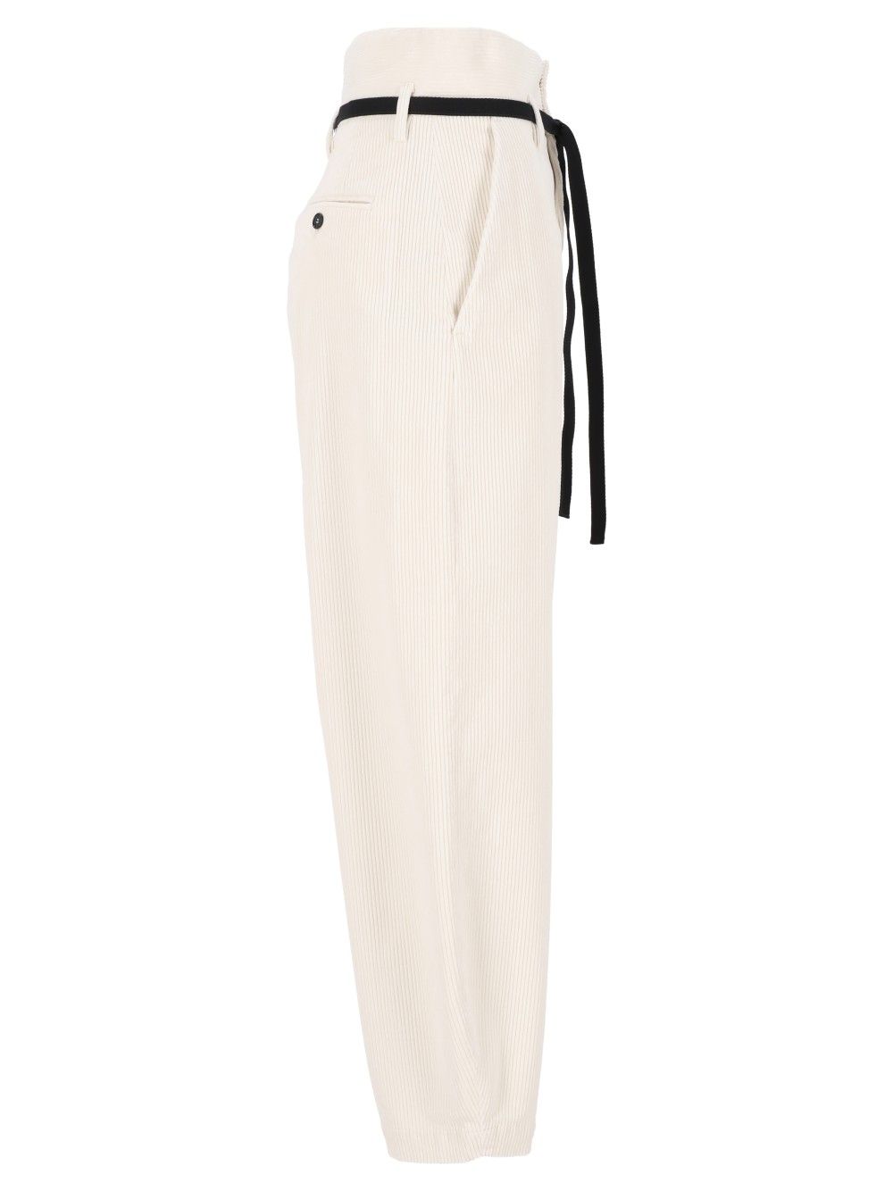 Barena Venezia Candiano Trousers - White | eaeafd4937f08e787e18c2aa690fbbc99726fe9a