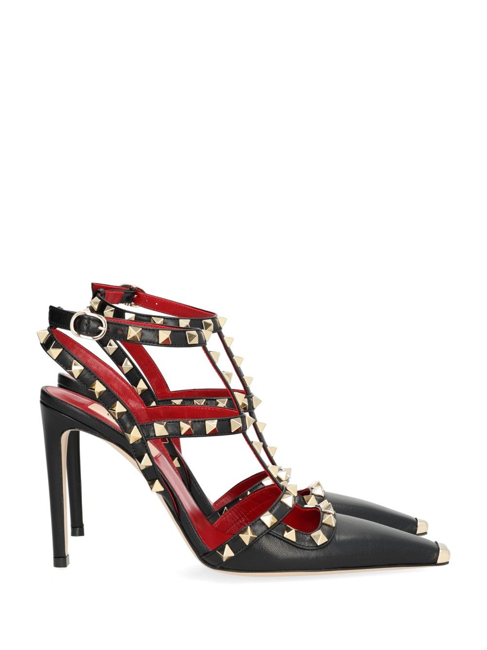 Valentino Garavani Rockstud Sandals - Black | 7403d775ee042e1fda3111d98638c02d833d00ca
