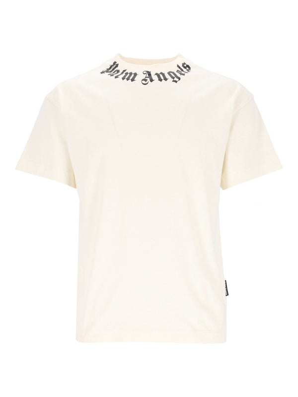 Neck Logo T-Shirt White