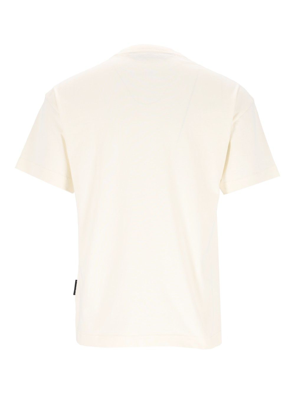 Palm Angels Neck Logo T-Shirt - White | 2b1123d0f36c82aabc972cc99e947c92d1873f7a