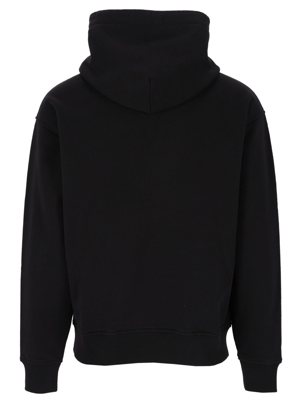 Palm Angels Neck Logo Hoodie Sweatshirts - Black | 55c4f6c8fcdbb642231e952ac1b52647ef60c92b