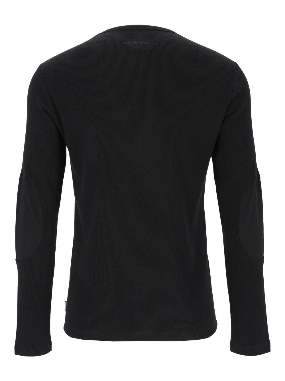 Mm6 Maison Margiela Long-Sleeved Sweater Knitwear - Black | 7ddf891f0c010ea5a6681d39dfd2ed57fd31caba