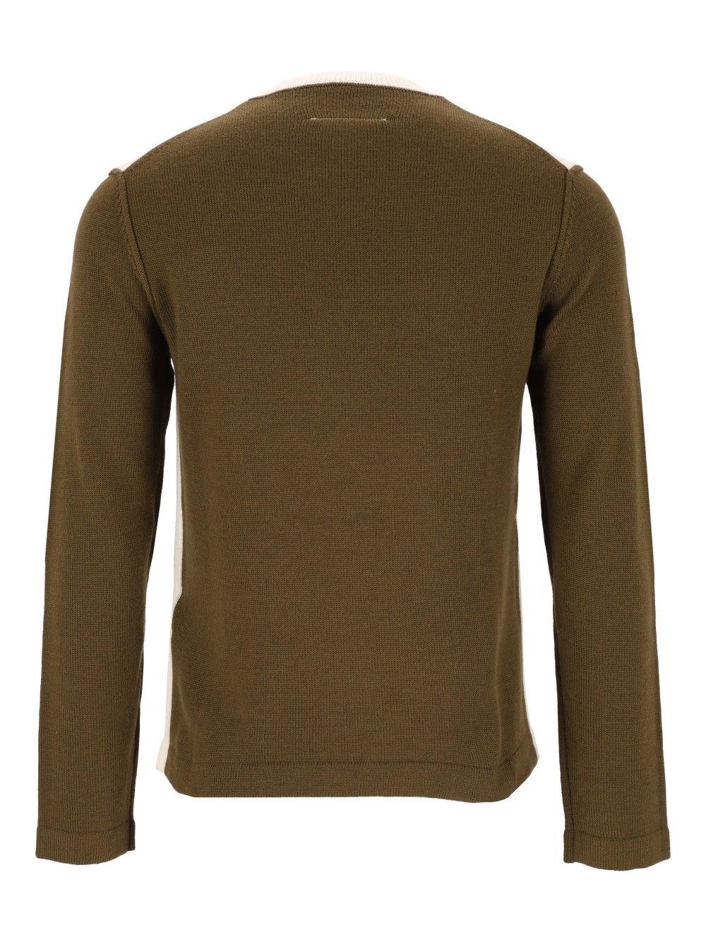 Mm6 Maison Margiela Crew Neck Sweater Knitwear - Green | b4f56b9023500176eac84bca3c31465721d4a317