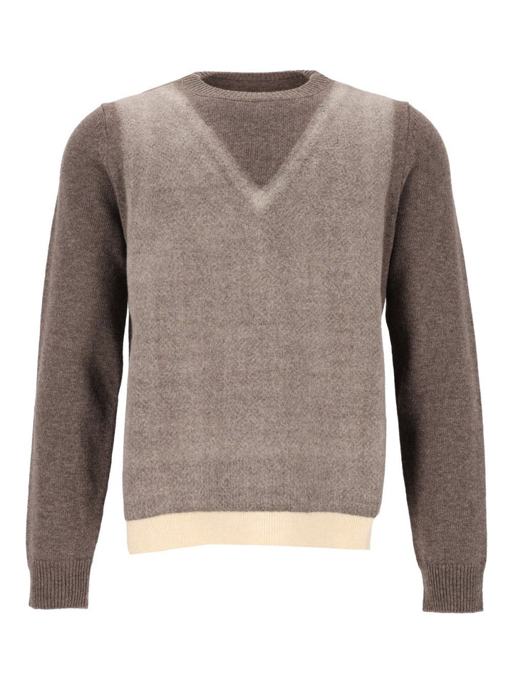 Maison Margiela Memory Of Sweater Knitwear - Beige | 61526235320d03e9e71cef303b3ee18dd40b19c6