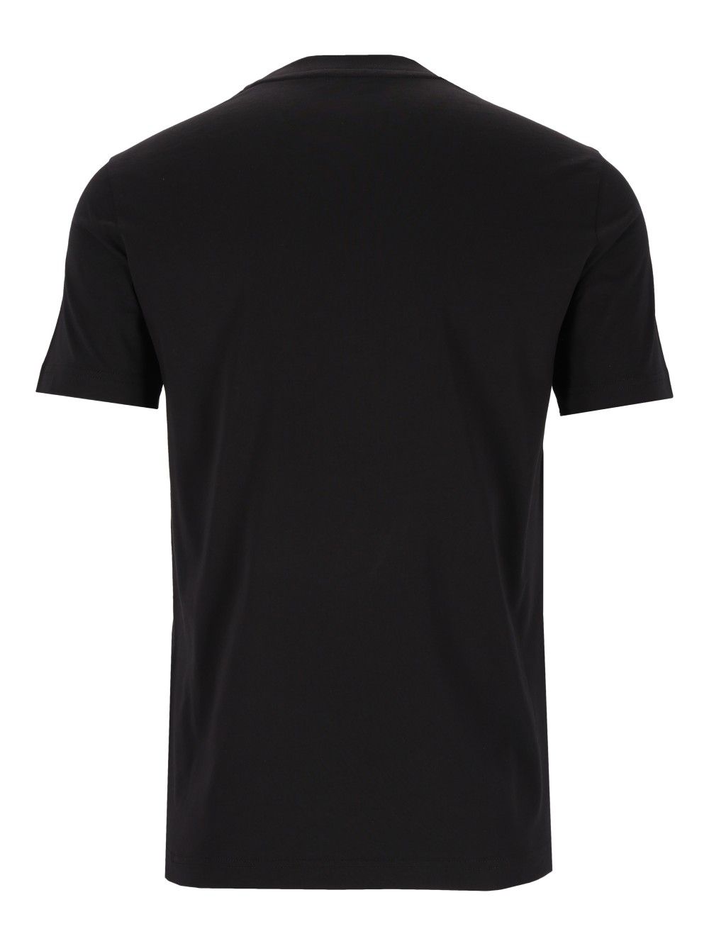 Moncler Short-Sleeved  With Striped Details T-Shirt - Black | 4cf64708cc43d8ccc4fbadfdad536f8b0465f196