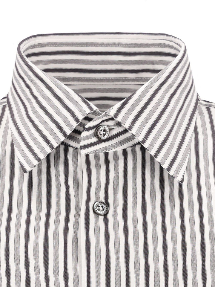 Vivienne Westwood Striped Ghost Shirt Shirts - Grey | 45f4c86f887216f16f3dc10672d8868a39ebdd7c