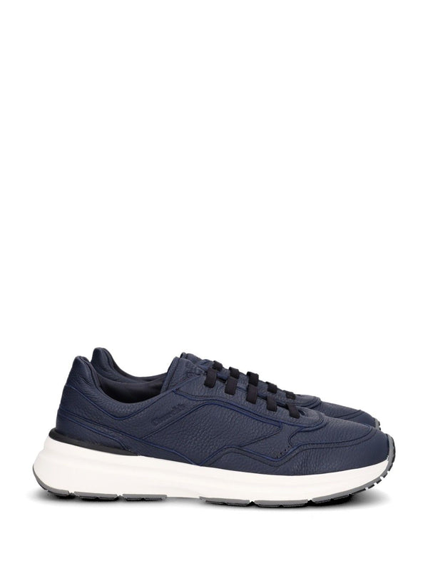 Deerskin Sneaker Sneakers Blue