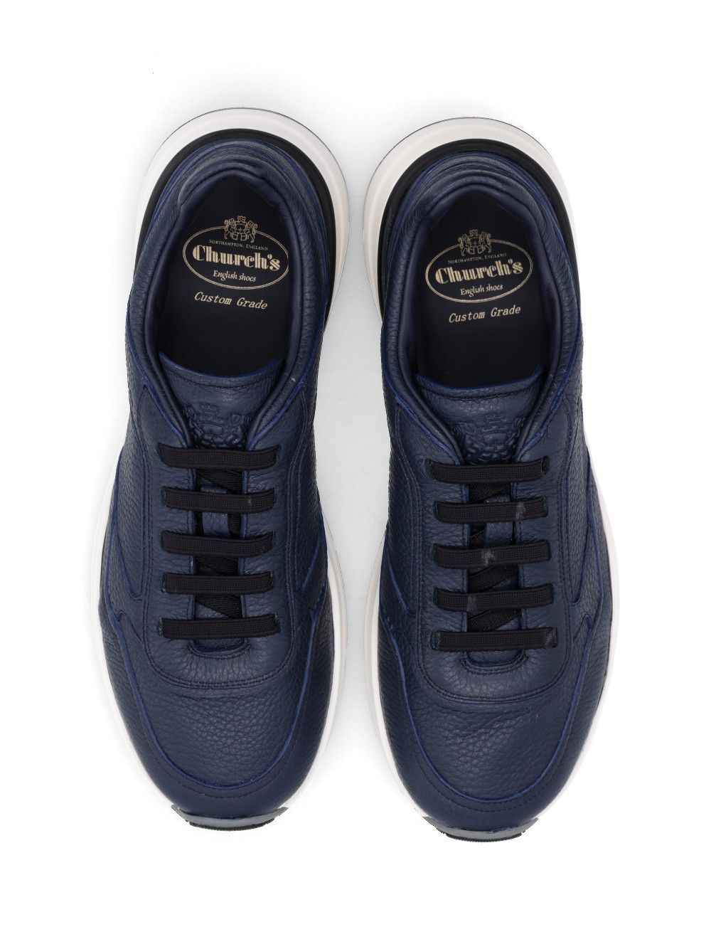 Church'S Deerskin Sneaker Sneakers - Blue | ebec1f9bfa1ae1231034145eaade2e6bf7b28c99