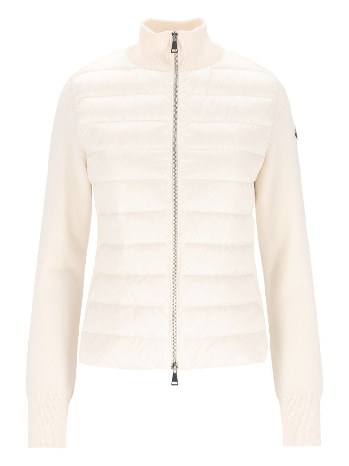 Moncler Cardigan Knitwear - White | 3eb4883e06ca64eb1c8bf335756c4146dd3594e8