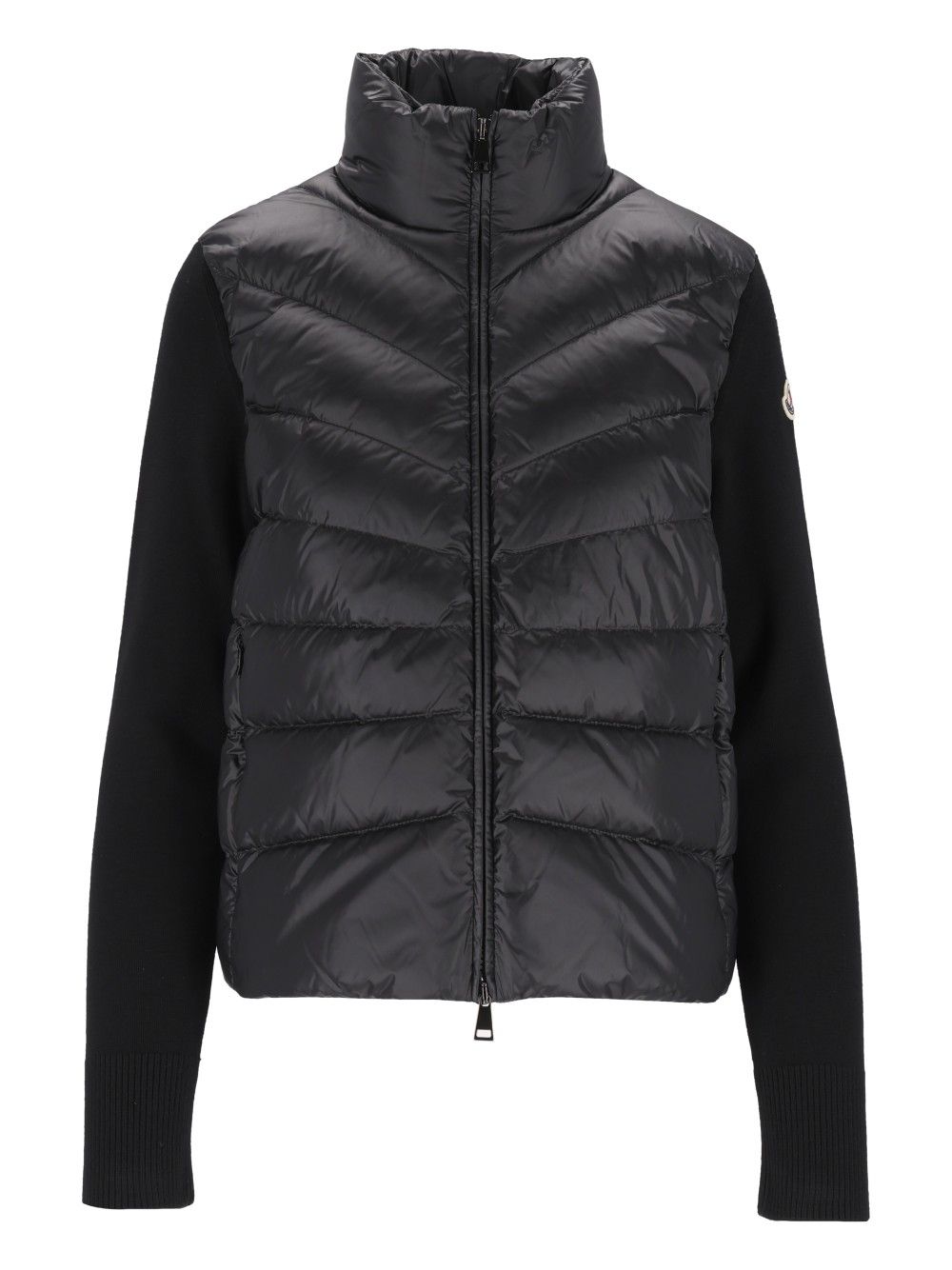 Moncler Cardigan Knitwear - Black | df55077f59ae8e5f1148fa96e785ca4bc5437953