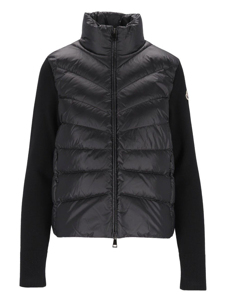 Moncler Cardigan Knitwear - Black | df55077f59ae8e5f1148fa96e785ca4bc5437953